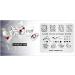KADS Nail Stamping Plate Chinese Style Nail Art Stamp Template DIY Image Template Manicure Stamping Plate Stencil Tools (CN006) - Buy Online on GoSupps.com