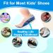 Arch Support Insoles for Kids | 3/4 Orthotic Inserts for Heel Pain Flat Feet & Plantar Fasciitis | Ages 1-5 - Buy Online on GoSupps.com