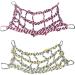 Petmolico 2 Pack Pet Climbing Rope Net Hammock Toy for Small Animals - Red + Yellow - Buy Online on GoSupps.com