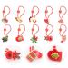 Lurrose 20 Pcs Christmas Antlers & Bells Hair Ties | Festive Girl's Ponytail Accessories - Buy Online on GoSupps.com