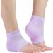 Glowxie Moisturizing Gel Heel Socks - 2 Pairs | Deep Hydration for Cracked Heels with Essential Oils and Vitamins | Open Toe Design - Buy Online on GoSupps.com