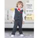 Mint Green Baby Boys Formal 3-Piece Outfit | Gentleman Wedding Tuxedo Set in Grey | 18-24 Months - Buy Online on GoSupps.com