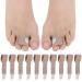 Toe Splints for Straightening 10PCS Skin-Friendly Breathable Hammer Toe Straightener with Fasten Tape Hammer Toe Corrector for Women Overlapping Toe Bent Toe Crooked Toesand Hand Finger Correcting