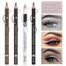 7Pcs Multicolor Waterproof Eyebrow Pencil & Eyeliner Set - Long Lasting Smudge Proof Makeup for Women - Buy Online on GoSupps.com
