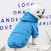 Waterproof Dog Coat - Warm Winter Jacket & Fleece Hoodie for Small to Medium Dogs | Autumn Pet Clothing - XL 1114debka Blue - Buy Online on GoSupps.com