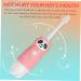 Buy Solustre Electric Toothbrush for Children - Soft Bristles Pink 1 Pack - Ideal for Toddlers - Buy Online on GoSupps.com