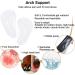 Correct-Position Arch Support Insoles for Flat Feet - Gel Inserts for Plantar Fasciitis - Adhesive Arch Pads for Pain Relief (Clear, Pack of 12) - Buy Online on GoSupps.com