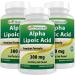 Best Naturals Alpha Lipoic Acid 300 mg 120 Capsules (120 Count (Pack of 3))