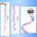 Lykoow 40 PCS 26 Unicorn Color Clip in Hair Extensions for Women, Girls, Kids - Heat-Resistant Curly Hairpieces for Cosplay Party Highlights in White/Pink/Light Blue/Light Purple - Buy Online on GoSupps.com