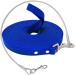 Waterproof drag line for dogs with chew proof tie-out linen 3-30m waterproof training line for large to small dogs robust dog leash (blue 3m) 3M blue