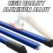 Prowithlin 48 Golf Alignment Stick Posture Corrector & Practice Aid - Aluminum Alloy Golf Sticks in Blue - Buy Online on GoSupps.com