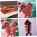 Fomiyes Fishing Bones Shaped Massager - Creative Wooden Gua Sha Ridge Comb for Scalp & Body Massage - Rosewood Meridian Relief - Buy Online on GoSupps.com