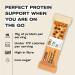 MaxiNutrition Premium Protein Bar - Caramel Millionaire Flavor - High Protein Snack with 15g Protein - Low Sugar - Under 190 kcal - 12 x 45g - Buy Online on GoSupps.com