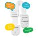 Anti-Tip Television and Furniture Anchor Strap for Child Safety (4 Pairs) by Boxiki Kids. Quakehold and Safety Straps for Child Proofing Your Home (White) 4 Pairs - White - Buy Online on GoSupps.com