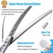 Purplebird 6.5-Inch Curved Fur Scissors - Japanese Stainless Steel for Dog & Cat Grooming - Buy Online on GoSupps.com