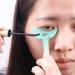 Mascara Shield Applicator - Silicone Mascara Shield Stencil | Heart-Shaped Design Eye Makeup Tool for Night Out Party Daily Use Dating Green + Eyelash Brush - Buy Online on GoSupps.com