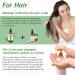 Rosemary Oil for Hair Growth & Skin Care -120ml 100% Pure Rosemary Essential Oil for Eyebrow and Eyelash Nourishes The Scalp Stimulates Hair Growth for Men Women - Buy Online on GoSupps.com