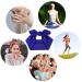 Miayon Women Hair Bands Bows Knot Headbands - 10pcs Solid Color Rabbit Ear Headwraps for Woman Girls - Buy Online on GoSupps.com