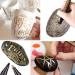 BOXUN Metallic Markers Pen for Rock, Ceramic, Glass, Plastic - 10 Metallic Colors - Buy Online on GoSupps.com