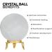 Large Clear Quartz Crystal Ball - Feng Shui & Metaphysical Gifts - Buy Online on GoSupps.com