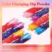 AZUREBEAUTY Color Changing Dip Powder Nail Kit - Fall Winter Glitter Set | Mood Temperature Change Dipping Powder with Base Top Coat & Activator - Perfect for Home Manicure & Gift - Buy Online on GoSupps.com