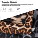 GORTIN Boho Headbands - Pack of 4 Black Leopard Yoga Sweatbands for Women and Girls - Buy Online on GoSupps.com