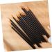 FOYTOKI 100pcs Disposable Eyeliner Brush Lip Gloss Wands Fine Eyeliner Brush Face Makeup Black Plastic - Buy Online on GoSupps.com