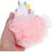 Balacoo Unicorn Shower Loofah - 2 Pcs Kids Exfoliating Bath Sponge & Scrubber for Boys & Girls - Fun Animal Design - Buy Online on GoSupps.com