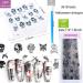 Halloween Water Transfer Nail Stickers - 35 Sheets for DIY Nail Art at Halloween Party - Buy Online on GoSupps.com