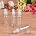 24 PCs 100ml Empty Spray Bottles | Reusable Transparent Plastic Bottles for Travel Cleaning Essential Oils & Disinfection - Buy Online on GoSupps.com