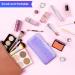 Professional Travel Nail Clipper Kit - 12 Pieces Manicure Set with Cuticle Nipper, Pedicure Tools in Luxurious Travel Case - Purple - Buy Online on GoSupps.com