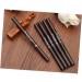 Didiseaon 2pcs 2 1 Eyebrow Brush Brow Spoolie Brush Coffee Eyebrow Pencil Filler Water Proof To Rotate - Buy Online on GoSupps.com