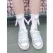 LELEBEAR Magnetic Hand Holding Couple Socks - 4 Pairs, Funny 3D Doll Design, Cotton Material - White - Buy Online on GoSupps.com