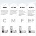 Buy Lavinda 80 Piece Small Sanding Bands - 180 Grit Zebra Nail Drill Bits for Acrylic Gel Removal & Nail Salon Use - International Shipping - Buy Online on GoSupps.com