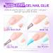 6 in 1 Gelike EC Nail Glue Gel - Peachy Jelly Color Gel Polish Base Coat, Long Lasting & Strong - Soak Off UV Extension - Buy Online on GoSupps.com
