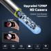 1296P Ear Wax Removal Tool Camera with Light and 8pcs Ear Set - Compatible with iPhone, iPad, Android Phones - White - Buy Online on GoSupps.com