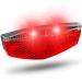 B chel LED bicycle lighting luggage rack Tivoli |Bicycle racks for dynamo operation or e-bike |STVZO approved |Bicycle light in the back unit size dynamo |Without brake display single