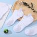Yamitora 5 Pairs Sneaker Socks for Men & Women (Sizes 37-42) - Cotton Sports & Running Socks for Leisure - White - Buy Online on GoSupps.com