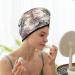 Hair Towel Wrap for Quick Drying - Button Closure Towel Turban | Flying Butterflies Design - Buy Online on GoSupps.com