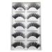 UAMOU 10/50 Boxes 5 Pairs 3D Mink False Eyelashes Hair Natural Cross Long Messy Makeup Fake Eye Lashes Extension Make Up Faux Cils Cheerfully (Color : 5Pairs H 06 Size : 10Boxes 50Pairs)