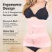 3-in-1 Postpartum Belly Support Recovery Wrap | Postpartum Belly Band for Slimming & Shaping | Post Surgery & Pregnancy Support (Blush Pink M/L) - Buy Online on GoSupps.com