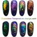 Temperature Change Liquid | Thermochromic Mood Crystal Gradient Color Liquid | Easy Design Supplies For Beginners Advancers Professionals New Nail Polish Gel Neon Temperature Chang - Buy Online on GoSupps.com