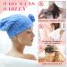 Scettar 4-Piece Hair Turban Towel Set | Microfiber Quick-Dry & Super Absorbent - Ideal for All Hair Types - Buy Online on GoSupps.com