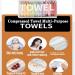 Disposable Towel Thicker Style Magic Compressed Towel 24 x 30 cm Coin Tissue Portable Washcloth Reusable for Travel Camping Hiking Outdoor Sports Beauty Salon (14 Pack 7 Morandi Candy Color) - Buy Online on GoSupps.com