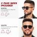 Motorcycle Ear Plugs - 27dB Wind Noise Reduction Premium Hearing Protection 2 Pairs in 2 Sizes Reusable for Motorsports & Riding - Buy Online on GoSupps.com