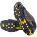 OuterStar Ice & Snow Grips Over Shoe/Boot Traction Cleat Rubber Spikes Anti Slip 10-Stud Crampons Slip-on Stretch Footwear S/M/L/X-L(Extra 10 Studs) Large (Shoes Size: W 10-13/M 8-11)