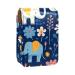 Travel Lipstick Organizer Case Lipstick Case Portable Makeup Bag With Mirror Animal Elephants Cartoon X938z2vktv