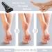 Bemece Electric Foot File Callus Remover Kit - Rechargeable & Waterproof Pedicure Set for Cracked Heels, Calluses, and Dead Skin - 10 in 1 Pedicure Tools (Black) - Buy Online on GoSupps.com