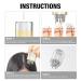 Ultikare Scalp Applicator Comb - Hair Oil & Serum Applicator Bottle | Essential Oil Hair Treatment for Home & Travel (White - Buy Online on GoSupps.com
