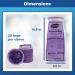 CareBag Emesis Bag - 60 Medical Grade Vomit Bags Super Absorbent 16 oz Leak-Proof Odor Reducing Easy Disposal - Ideal for Travel & Emergencies - Buy Online on GoSupps.com